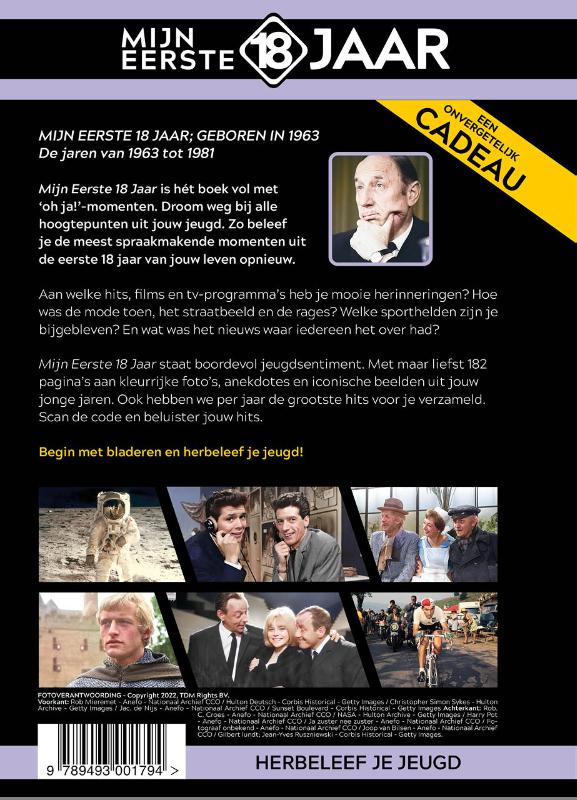 Geboren in 1963 / Mijn eerste 18 jaar achterkant