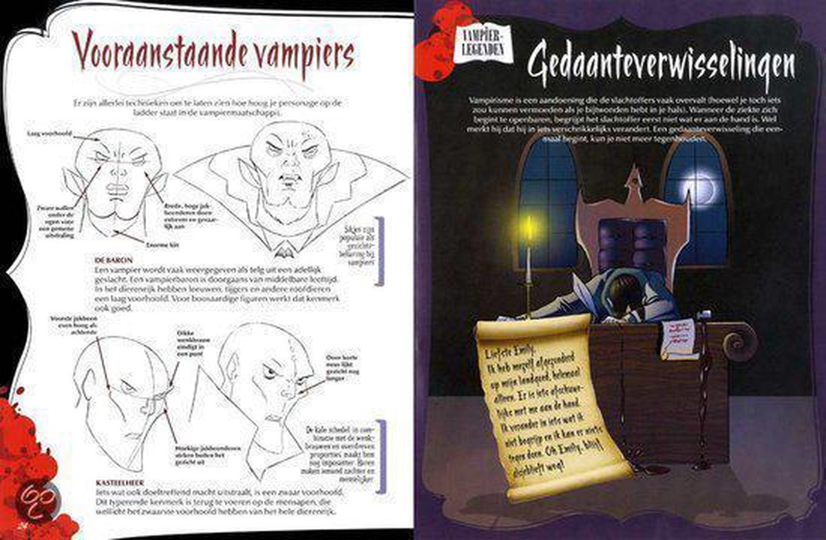 Vampiers Tekenen