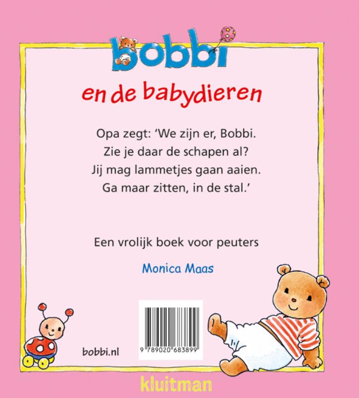 Bobbi en de babydieren / Bobbi achterkant