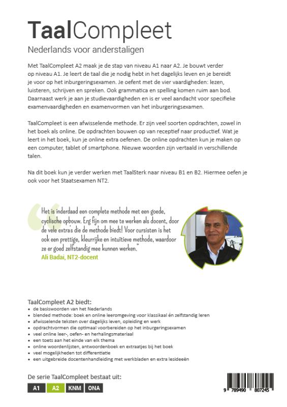 A2 / TaalCompleet achterkant