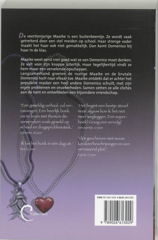 Maaike & Domenico - Maaike en Domenico achterkant