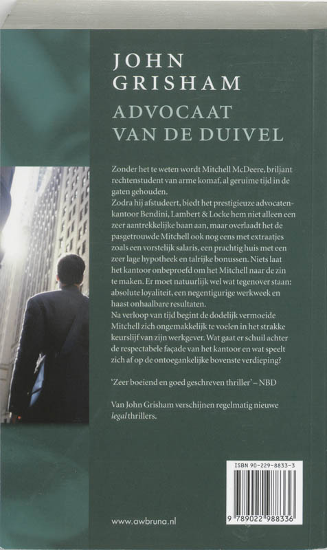 Advocaat Van De Duivel achterkant