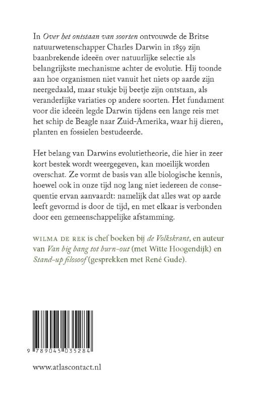 Kleine boekjes - grote inzichten  -   De kleine Darwin achterkant