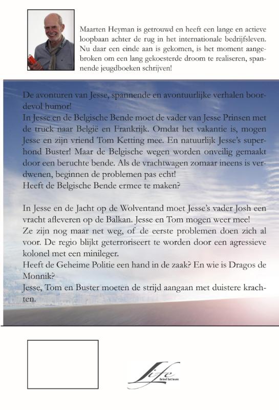 De avonturen van Jesse. Jesse en de Belgische Bende & Jesse en de Jacht op de Wolventand achterkant