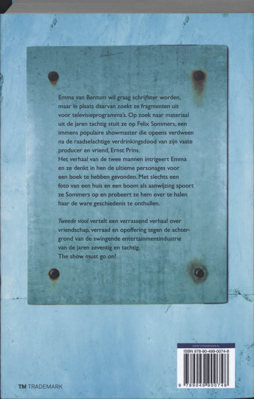 Tweede viool achterkant