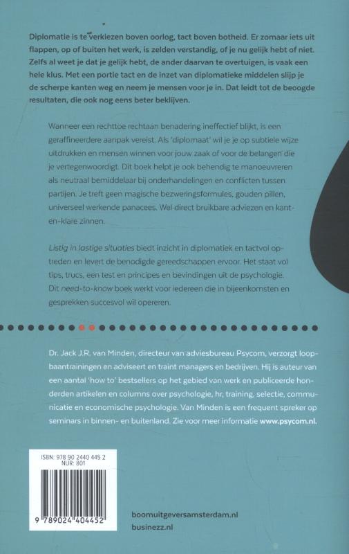 Listig in lastige situaties achterkant