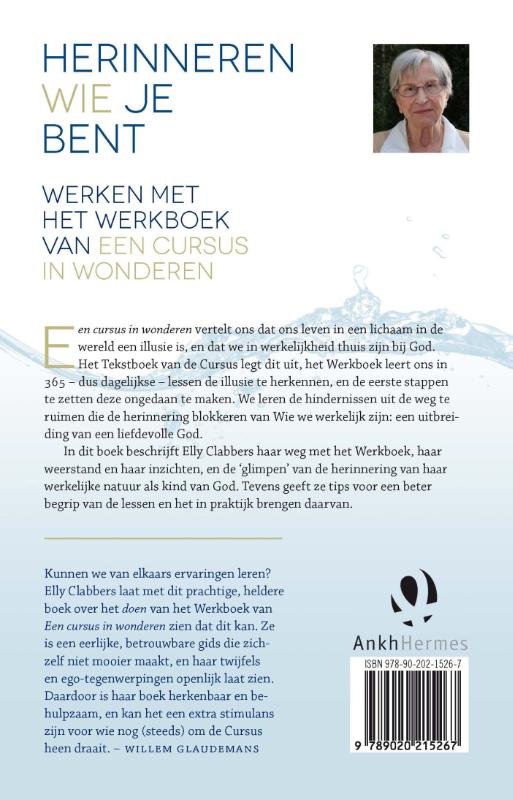 Herinneren Wie je bent achterkant