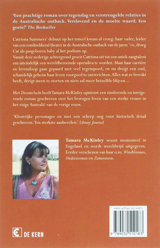 Droomvlucht achterkant