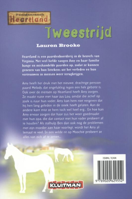 Tweestrijd / Paardenranch Heartland achterkant