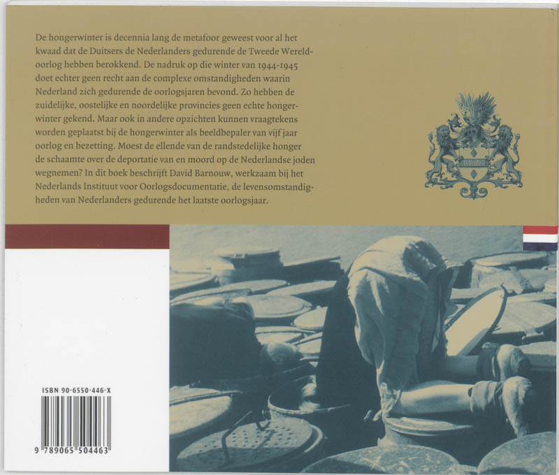 Verloren verleden 6 -   De hongerwinter achterkant