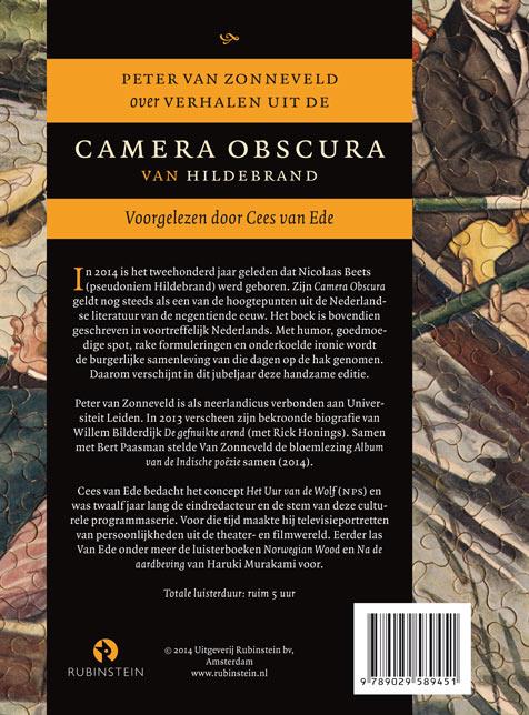 Over verhalen uit de Camera obscura van Hildebrand achterkant