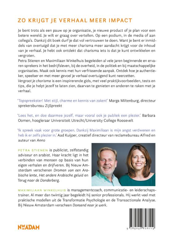 Vergroot je charisma achterkant