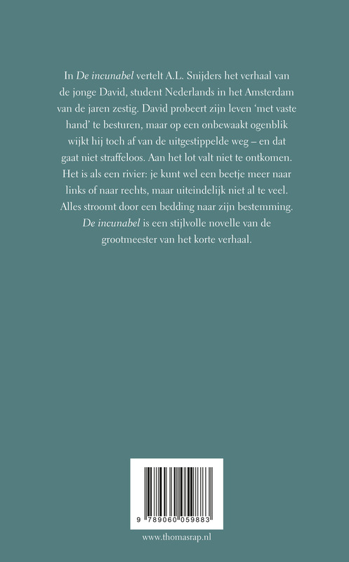 De incunabel achterkant