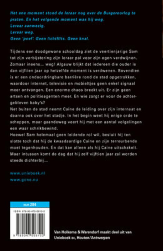 Gone 1 - Verlaten achterkant