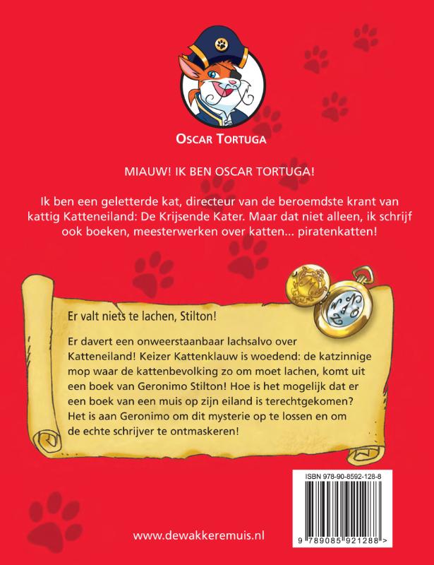 Er Valt Niets Te Lachen, Stilton! (5) achterkant