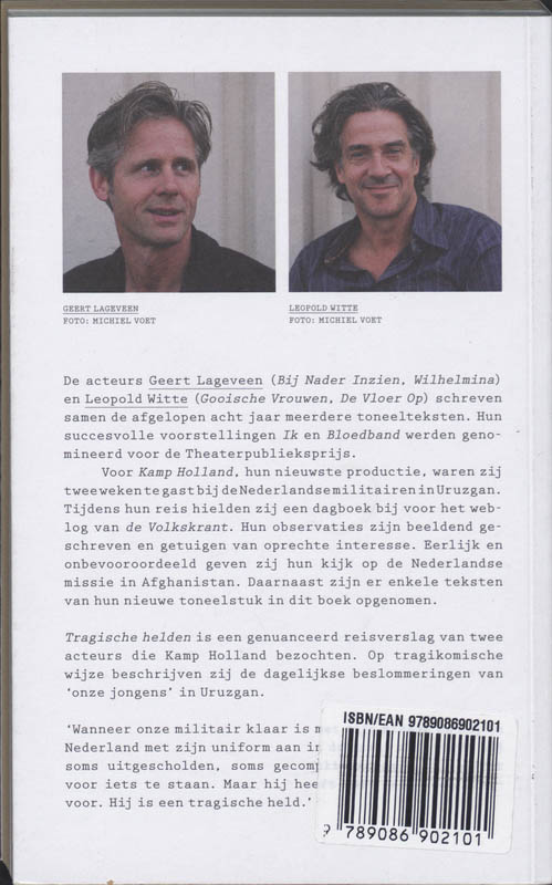 Tragische Helden achterkant