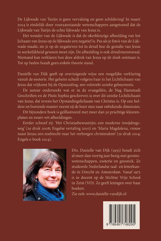 De Lijkwade van Turijn achterkant