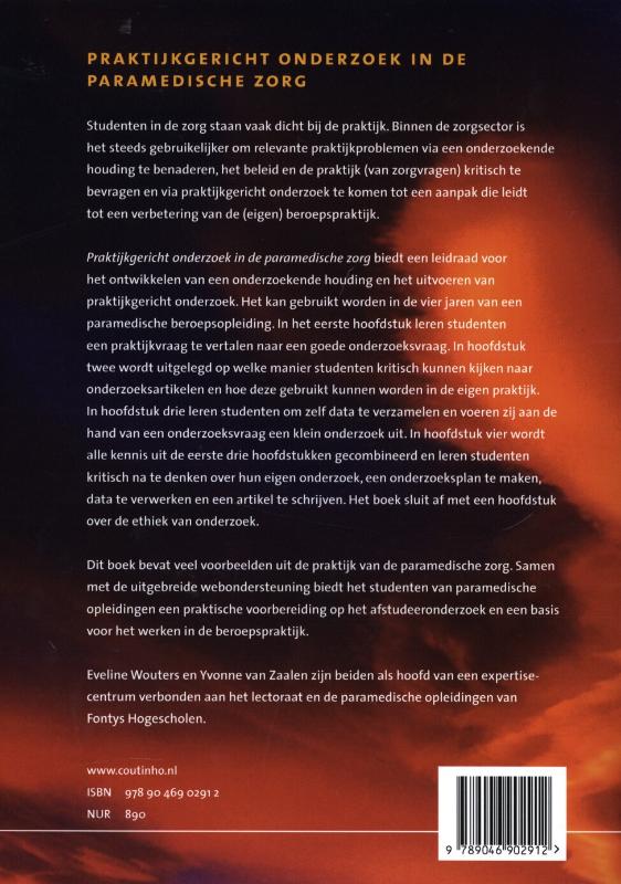 Praktijkgericht onderzoek in de paramedische zorg achterkant