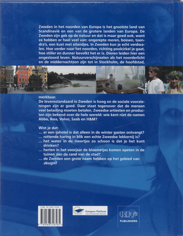 Op bezoek in Europa Zweden achterkant