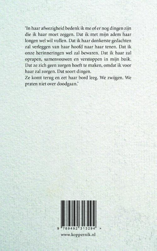 Laat het stil zijn achterkant