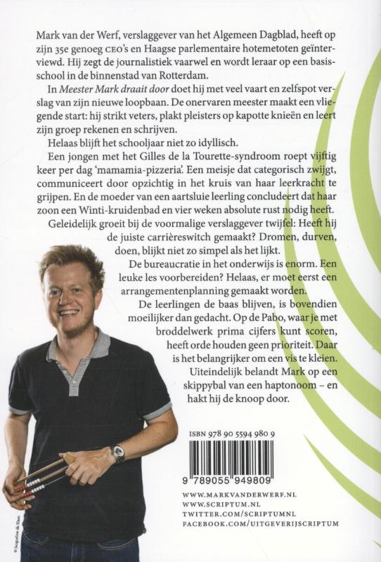 Meester Mark draait door achterkant