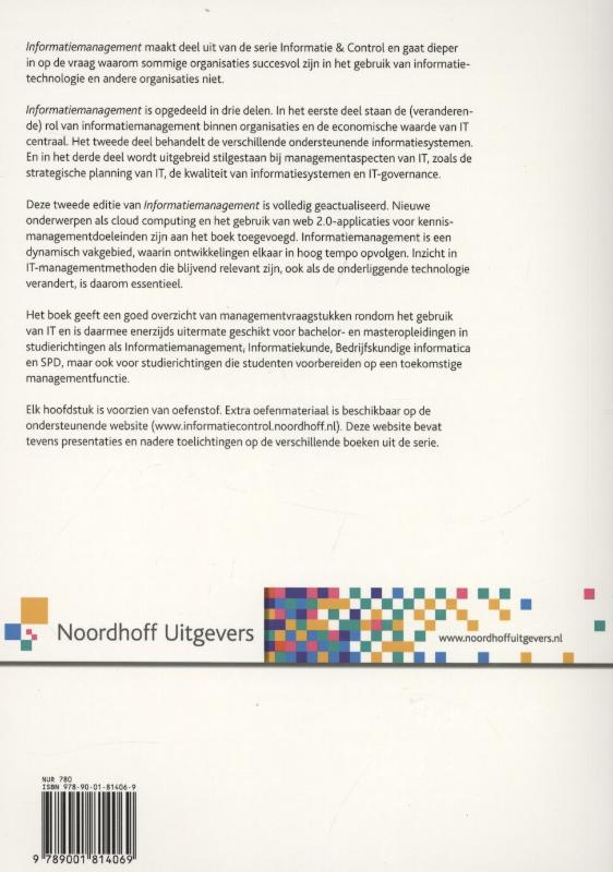 Informatiemanagement / Informatie & Control achterkant