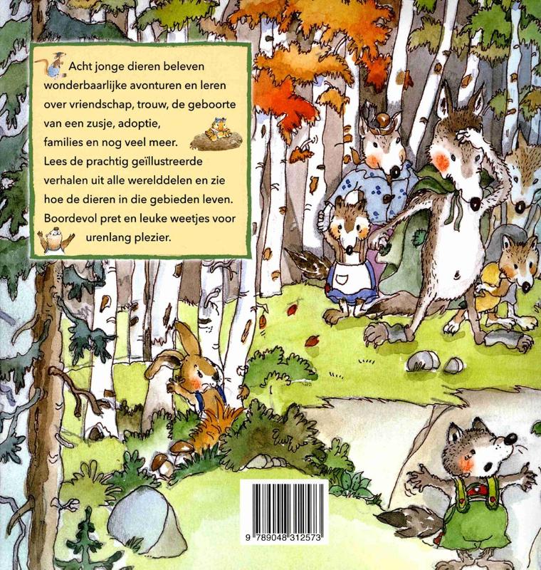 Het grote dierenverhalenboek achterkant