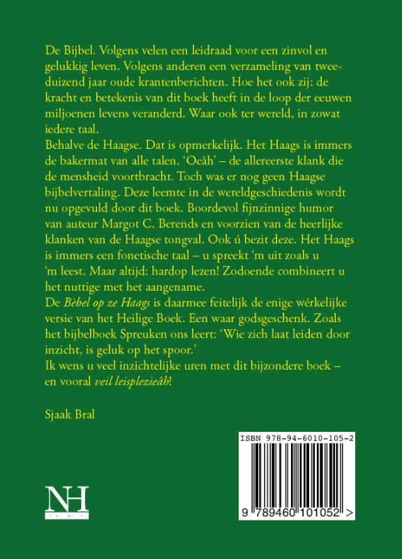 De Bèbel op ze Haags achterkant