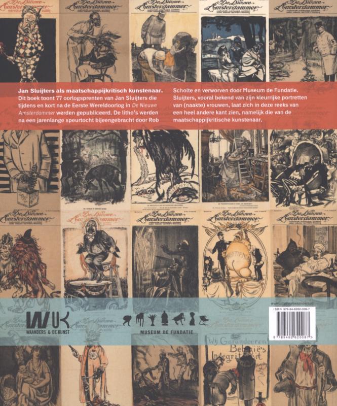 Jan Sluijters oorlogprenten, 1915-1919 achterkant