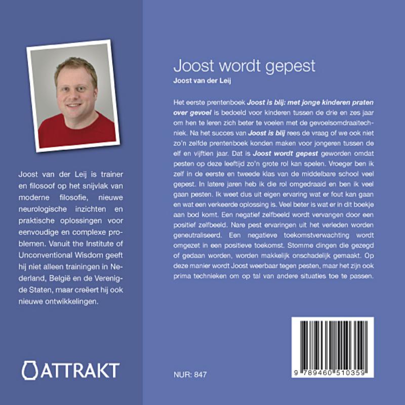 Joost wordt gepest achterkant