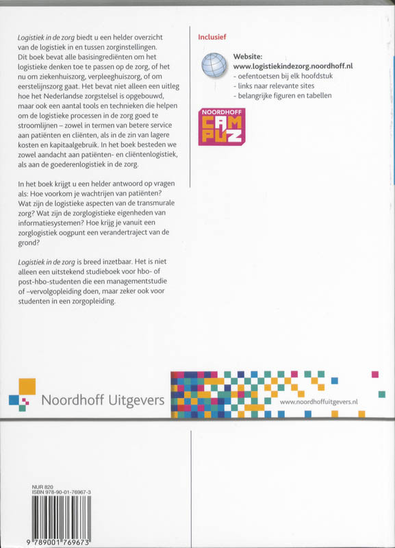 Werken met logistiek  -   Logistiek in de zorg achterkant