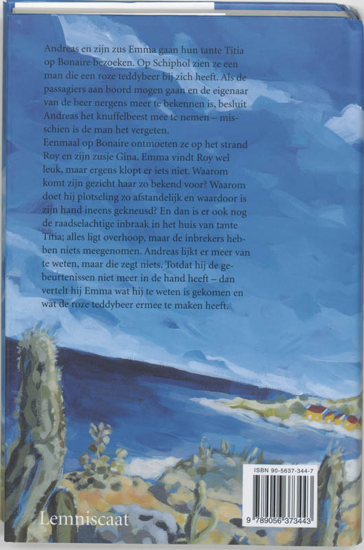 Eiland in de wind achterkant