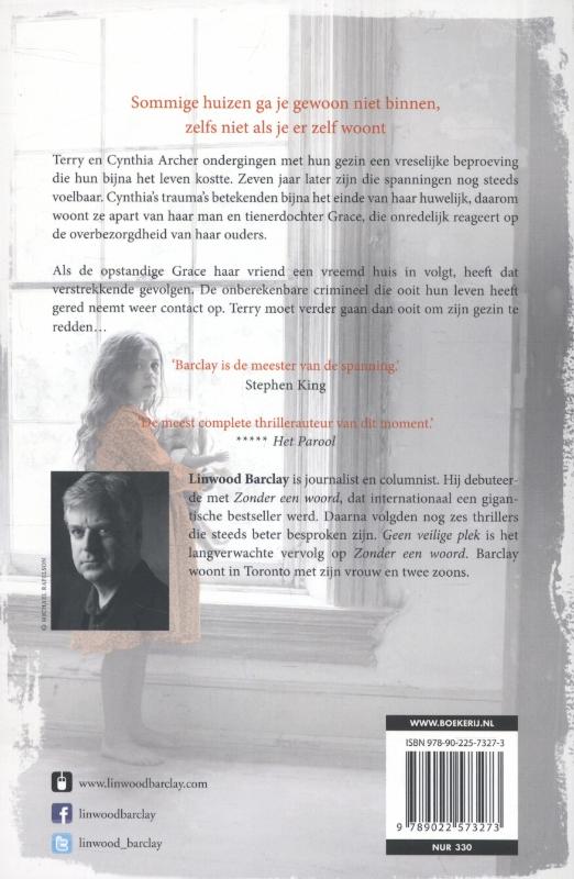 Geen veilige plek achterkant