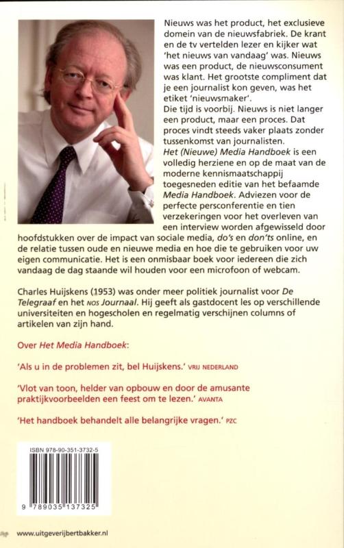 Het (nieuwe) media handboek achterkant