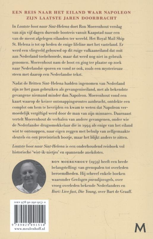 Laatste boot naar Sint-Helena achterkant