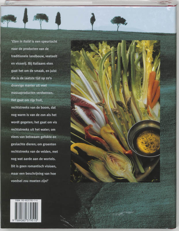 Eten In Italie achterkant
