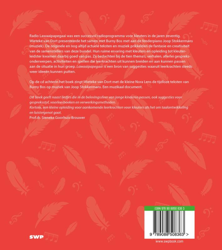 Lawaaipapegaai achterkant