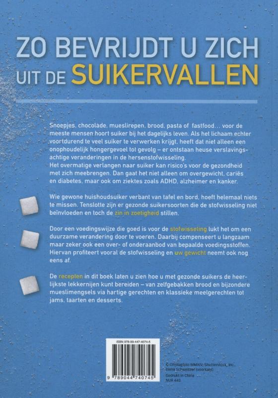 Zeg nee tegen suiker achterkant