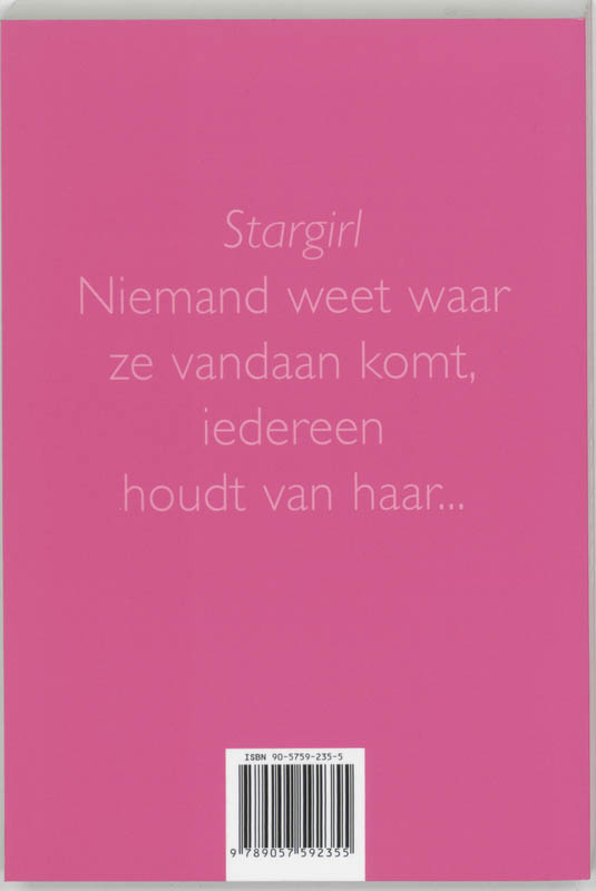 Stargirl achterkant