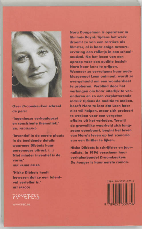 De Honger achterkant