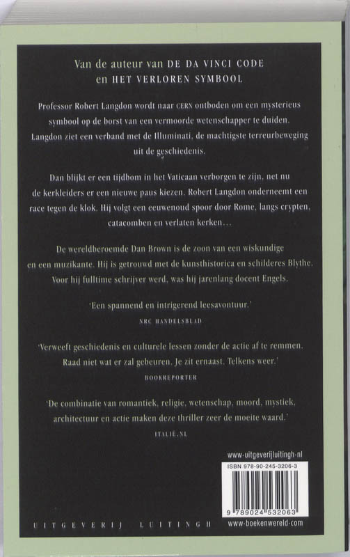 Het Bernini mysterie achterkant