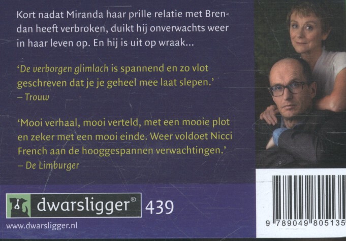 De verborgen glimlach achterkant