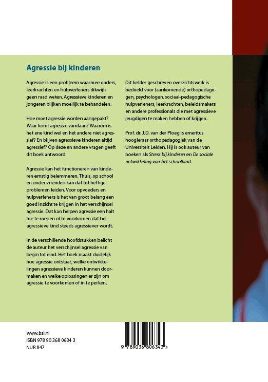 Agressie bij kinderen achterkant