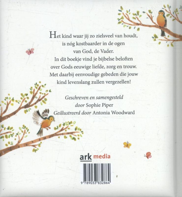 Gods beloften voor jou bij je doop achterkant