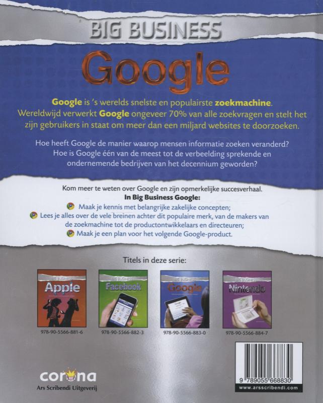 Google / Big Business achterkant