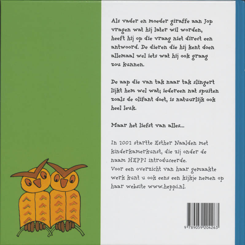 Als Ik Groot Ben achterkant