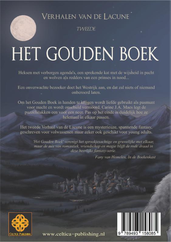 Verhalen van de Lacune 2 -   Het Gouden Boek achterkant