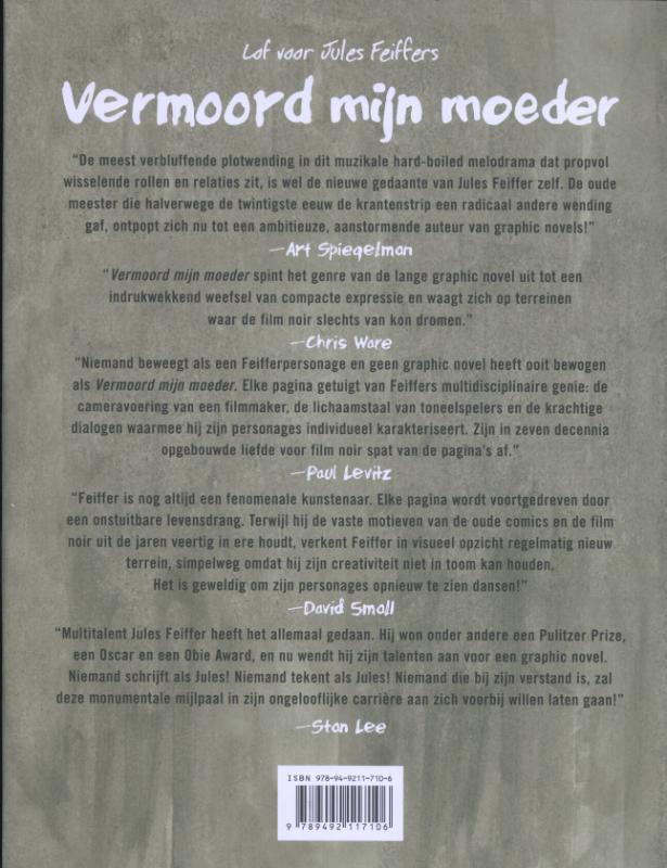 Dood mijn moeder achterkant