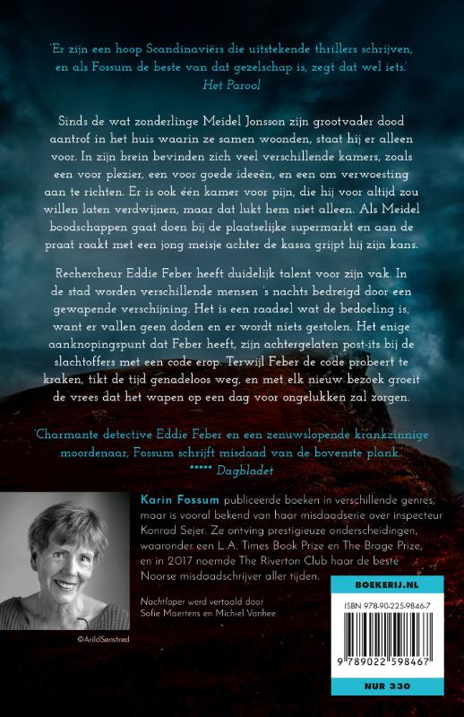 Nachtloper / Eddie Feber / 2 achterkant