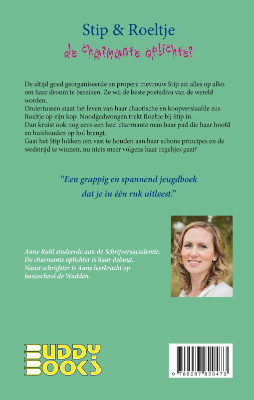 De charmante oplichter / Stip en Roeltje achterkant